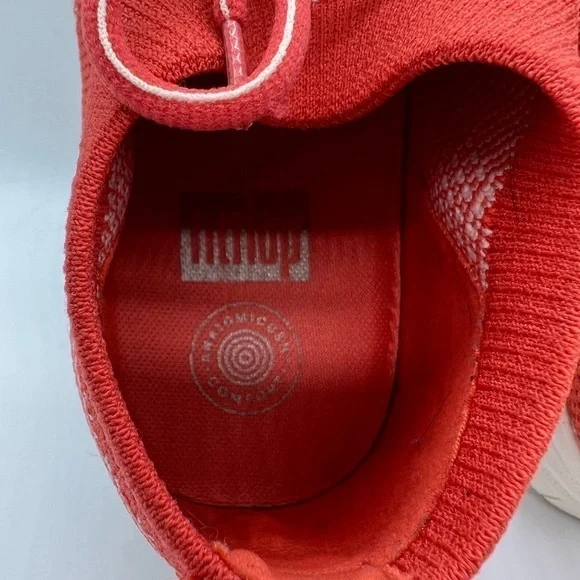 FIT FLOP WOMENS CORAL UBER KNIT SLIP ON HIGHTOP SNEAKERS 9.5 - Picture 9 of 13